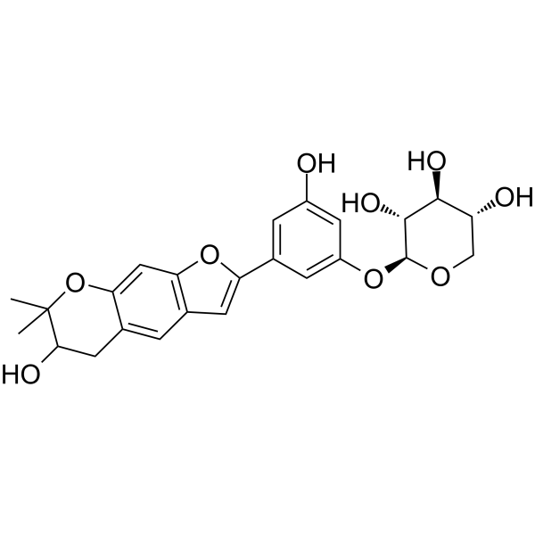 Mulberroside-C Structure